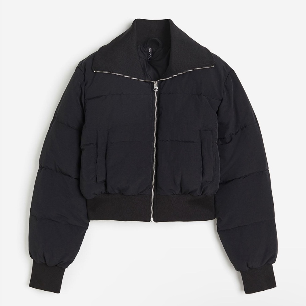 Cropped Puffer Jacket